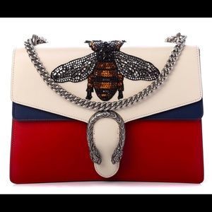 Gucci Dionysus Medium Crystal Bee Bag